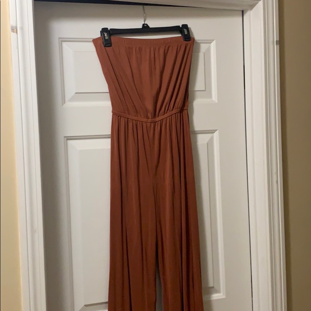 brand new rust jumpsuit
